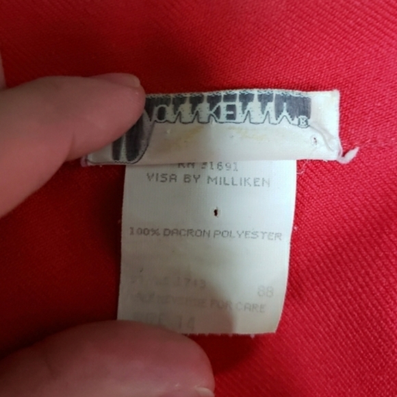 Donnkenny vintage red oversized suit jacket size medium large - Picture 9 of 12